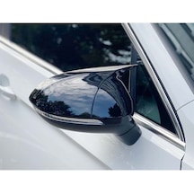 Vw Passat B8 Batman Yarasa Ayna Kapağı Piano Black 2015-2021
