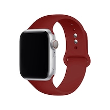 Microcase Apple Uyumlu  Watch 8 45 MM Silikon Kordon Kayış - KY46-2