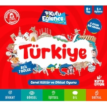 Türkiye Dikkat ve Genel Kültür Oyunu-Bi Kutu Oyun Yayınevi