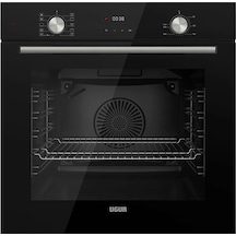 Uğur UAF 6011D SCPET A Enerji Sınıfı 10 Programlı Fry Art Ankastre Fırın Siyah