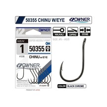 Owner 50355 Chinu W/ Eye Gun Black İğne 3/0