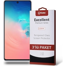 Samsung Uyumlu Galaxy S10 Lite Ekran Koruyucu Cam 3 Adet (532176885) 20 Tl Fark Ile Apple  iPhone Hızlı Şarj Kablosu