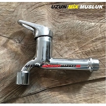 Tek Mix Musluk Pirinç Aç Kapa Musluk Tse Li 1/2 20mm 13.5cm
