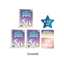 Senimil 2 Mutlu Geceler Bebek Devam Sütü 300 G 3 Adet