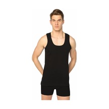 Erkek Siyah Ribana Atlet Likralı Boxer Takım Elf568t01020114ccm Siyah