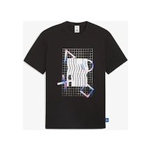 X Playstation Erkek Siyah T-shirt Puma Black Puma Black