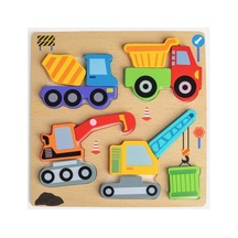 Ahşap Puzzle İş Makinaları