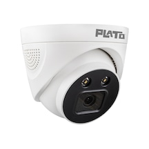 Dome Kamera Plato Pl-22996 5mp Color Vu Mikrofonlu 3.6 Mm 2 Atom Led Plastik Kasa Ahd