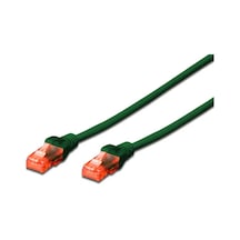 Assmann Dk-1617-050/g Digitus Patch Kablo, U-utp, Cat. 6, 5 Metre, Awg 26/7, Cu, Lszh, Yeşil Renk