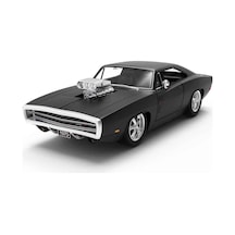 Mey İthalat 1:16 1970 Dodge Charger R/t Sesli Ve Işıklı Uzaktan Kumandalı Araba Siyah