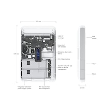 Ubıquıtı Udw 16 Port Gıgabt 12 Port Poe + 1x10gb Sfp+ 300 Kullanıcı Destekli 3.5gbps Wıfı6 Duvar T