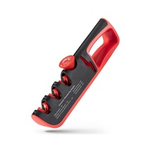 Lmetjma Ayarlanabilir Açılı Bıçak Bileyici 3 Aşamalı El Tipi Manuel Bileyici Profesyonel Bıçak Makas Bileyici Taşı Jt287