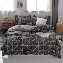 Mulberry Çift Taraflı Battal Boy Nevresim Takımı Antrasit 240 x 260