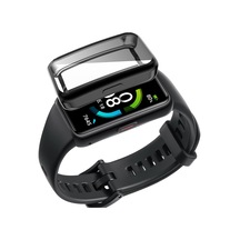 Huawei Watch Honor Band 7 Ve Honor Band 6 / Band 6 Pro İle Uyumlu Şeffaf Tam Kapatan Çerceve Pc Kasa Koruma Gard Çerçeve Şeffaf Çok Renkli