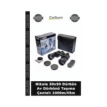 Nikula 30x50 Dürbün Av Dürbünü Taşıma Çantalı 1000m/45m Gözlem Cihazı Açık Hava Doğa Aleti Diğer