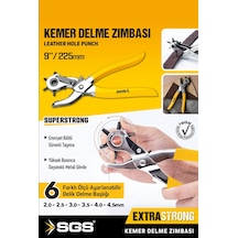 Sgs 1080 Kemer Delme Zımbası Kemer Delici Kemer Delme Pensesi 6 F