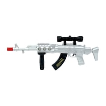 Ak-47 Gun Electric Işıklı Sesli Tüfek