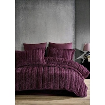 Elart Yeni Nesil Uykuseti 6 Parça Velvet Mürdüm 230x220 Bordo
