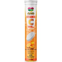 Apexis Vitamin C 1000mg 20 Efervesan Tablet