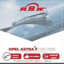RBW Opel Astra F 1991 - 1998 Ön Muz Silecek Takım