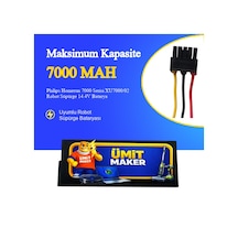 Philips Homerun 7000 Serisi Xu7000/02 Robot Süpürge 7000 Mah Batarya
