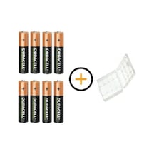 Duracell 2500 mAh AA Şarj Edilebilir Kalem Pil 8'li + Pil Kutusu