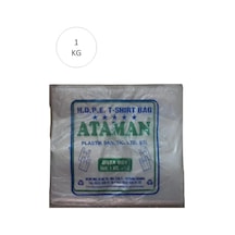 Kalın Şeffaf Atlet Poşet Orta Boy 27x47 Cm 1 Kg 1 Paket-takriben 145 Adet Çok Renkli