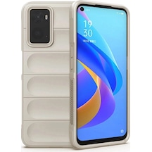 Durukar Realme 9i 4g Kılıf Optimum Silikon - Krem