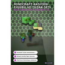 8 Cm Redstone Aksiyon Figürü Ve Tuzak Mekanizma Seti Tekli Paket 3.25 Inch Bx-313366