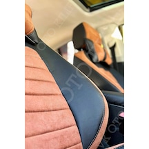 Vk Auto Volkswagen Passat B8 Araca Özel Koltuk Kılıfı Kahverengi