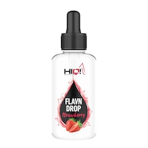 Hıq Flav'n Drops 30ml Strawberry Flavored