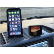 Vw T5 Gösterge Paneli İphone 11 Pro Tutucu Şarjlı Ve Park Kartı Yuvası