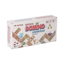 Wooden Domino Hayvanlar 3 Yaş+