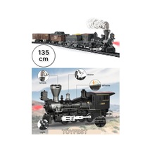 Buharlı Işıklı Ve Sesli Classic Tren Seti - 135 Cm