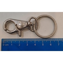 Küçük Kısa Gövde Metal Anahtarlık