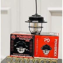Powerdex Pd-4545 Taşınabilir Şarjlı Kamp Lambası Siyah