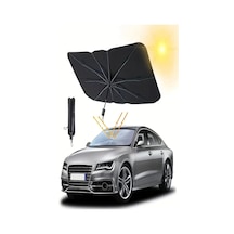 Profesyonel Şemsiye Tip Araba Güneş Koruyucu Oto Ön Cam Güneşlik Bütün Araçlara Uyumlu 1 Adet