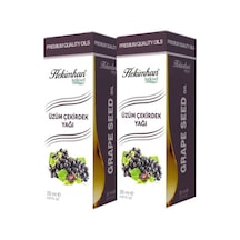 Hekimhan Bitkisel Üzüm Çekirdeği Yağı 2 x 20 ML