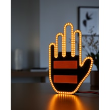 El İşareti Led Işık Uzaktan Kumandalı Uczgesture1-1 Çok Renkli