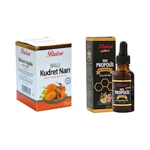 Balen Ballı Kudret Narı Macunu 210 G + Sıvı Propolis Ekstraktı Takviye Edici Gıda 30 ML