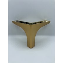 PLASTİK,10*15*15 CM GOLD KOLTUK,DOLAP,MOBİLYA AYAĞI (4 ADET)