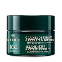 Nuxe Bio Organic Sesame Seeds Citrus Extract Detox Mask 50Ml