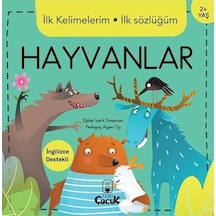 İlk Kelimelerim İlk Sözlüğüm Hayvanlar 2 + Yaş- Floki Çocuk