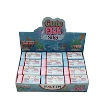 Fatih Silgi Cute Fish Pvc Soft Fs24 24'lü Paket