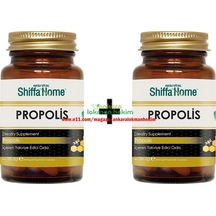 2 Adet Aksu Vital Shiffa Home Propolis 470 MG 60 Kapsül