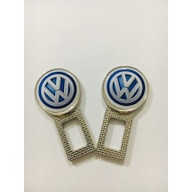 Volkswagen Logolu Araç Kmr Ikaz Susturucusu 2 Adet Metal