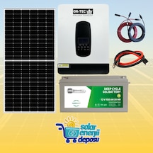 Solar Enerji Deposu 3000w Güneş Enerjisi Paketi