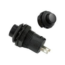 Ic-191c Ic-186d Buton Plastik Yaylı 12mm 2p Ds-227 Siyah