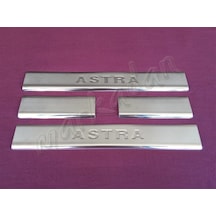 Woc Chrome Opel Astra J Krom Kapı Eşiği 2009-2016 4 Parça Paslanm