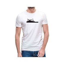 Silhouette Mosque Erkek Beyaz Tshirt (531021269)